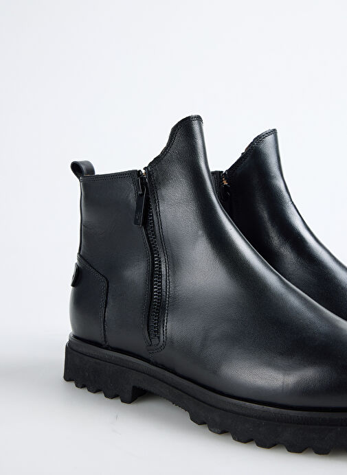 Fabrika Siyah Erkek Deri Bot YODER-DEWEY - Görsel 4