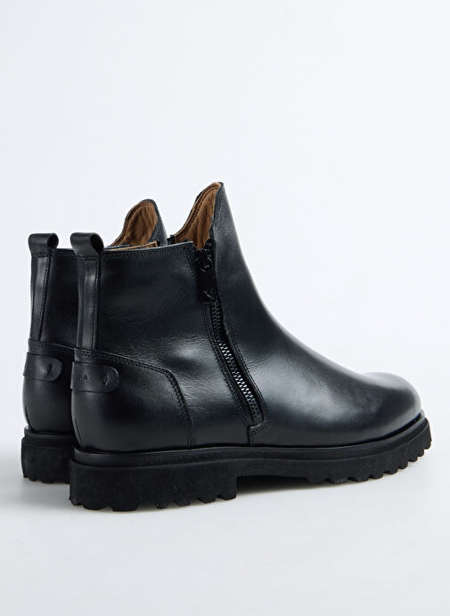 Fabrika Siyah Erkek Deri Bot YODER-DEWEY - Görsel 5