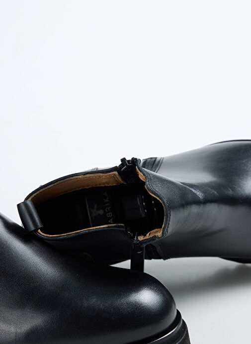 Fabrika Siyah Erkek Deri Bot YODER-DEWEY - Görsel 7