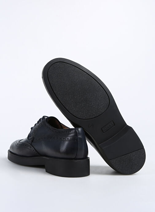 Fabrika Lacivert Erkek Deri Klasik Ayakkabı HENEL-ALONZO - Görsel 6