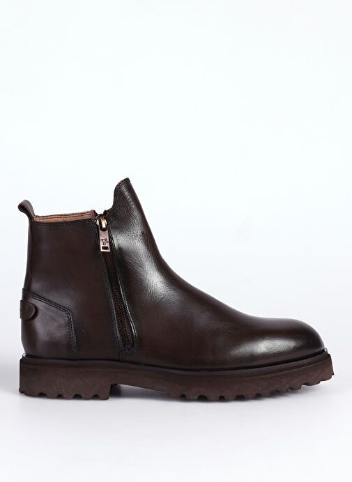 Fabrika Kahverengi Erkek Deri Bot YODER-DEWEY - Görsel 2