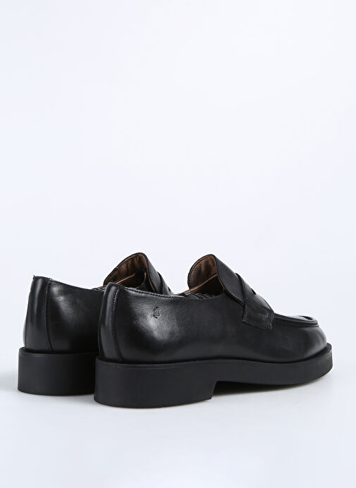 Fabrika Siyah Erkek Deri Klasik Ayakkabı HENEL-ALGAR - Görsel 5