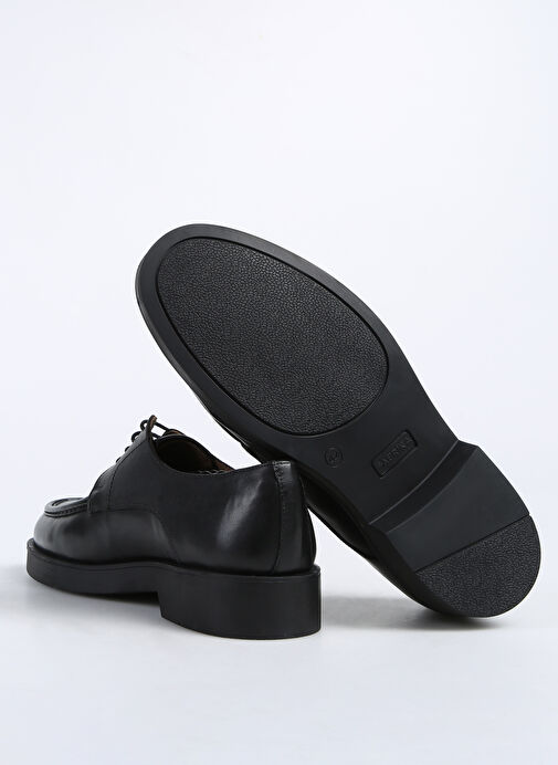 Fabrika Siyah Erkek Deri Klasik Ayakkabı HENEL-ALPHA - Görsel 6