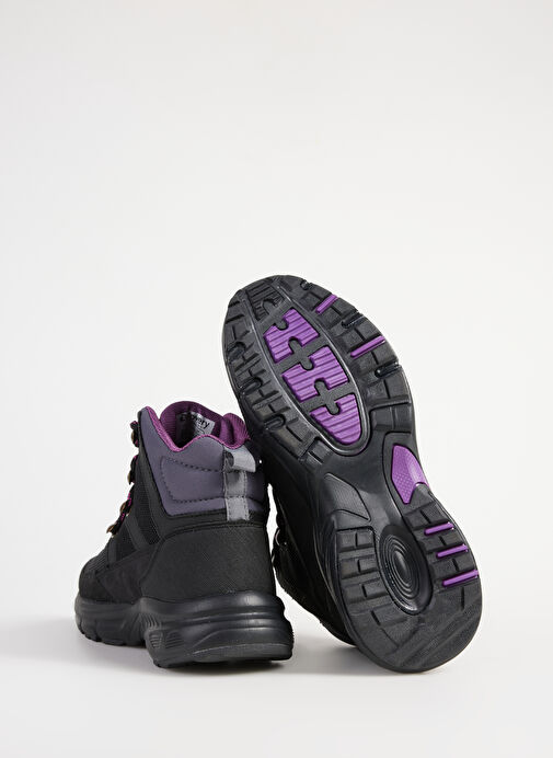 Discovery Expedition Siyah-Mor Kadın deri Outdoor Bot D-AMERY - Görsel 5