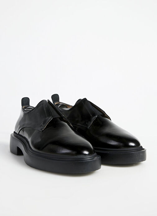 Fabrika Siyah Erkek Deri Klasik Ayakkabı RABO-BENSON - Görsel 3