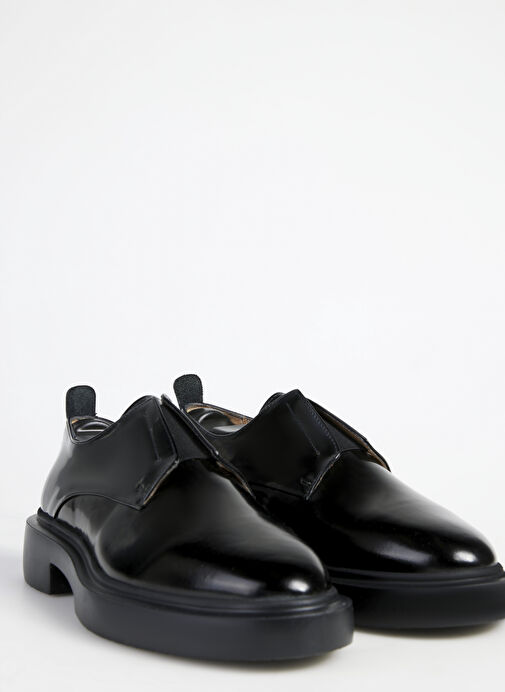 Fabrika Siyah Erkek Deri Klasik Ayakkabı RABO-BENSON - Görsel 4