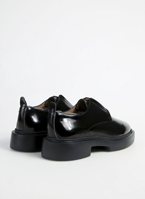 Fabrika Siyah Erkek Deri Klasik Ayakkabı RABO-BENSON - Görsel 5