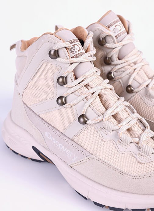 Discovery Expedition Bej Kadın deri Outdoor Bot D-AMERY - Görsel 4