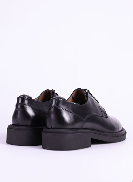 Fabrika Siyah Erkek Deri Klasik Ayakkabı DAROS-BAXTER - Görsel 5