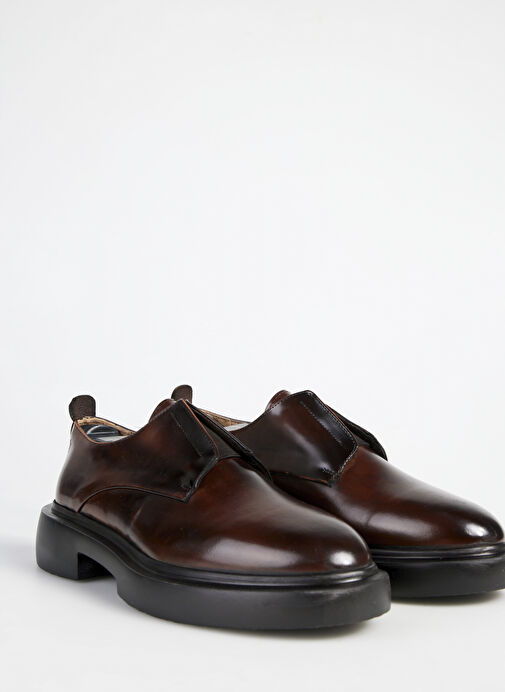 Fabrika Taba Erkek Deri Klasik Ayakkabı RABO-BENSON - Görsel 8
