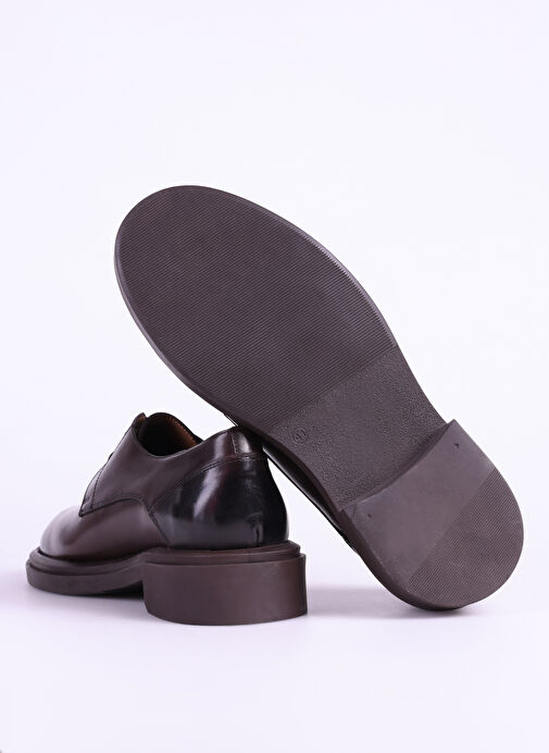 Fabrika Kahverengi Erkek Deri Klasik Ayakkabı DAROS-BAXTER - Görsel 6