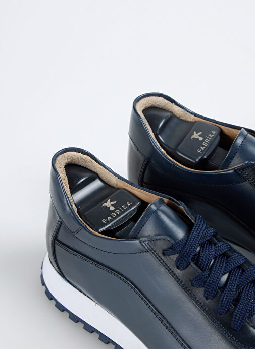 Fabrika Lacivert Erkek Deri Sneaker LEON-ALDOUS - Görsel 5