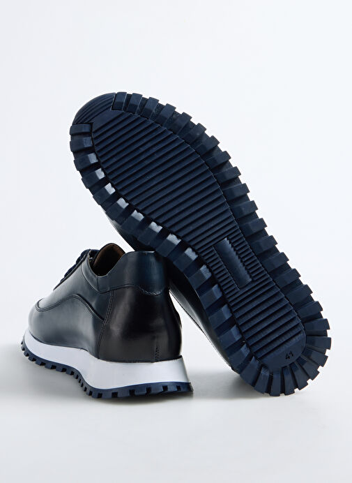 Fabrika Lacivert Erkek Deri Sneaker LEON-ALDOUS - Görsel 7