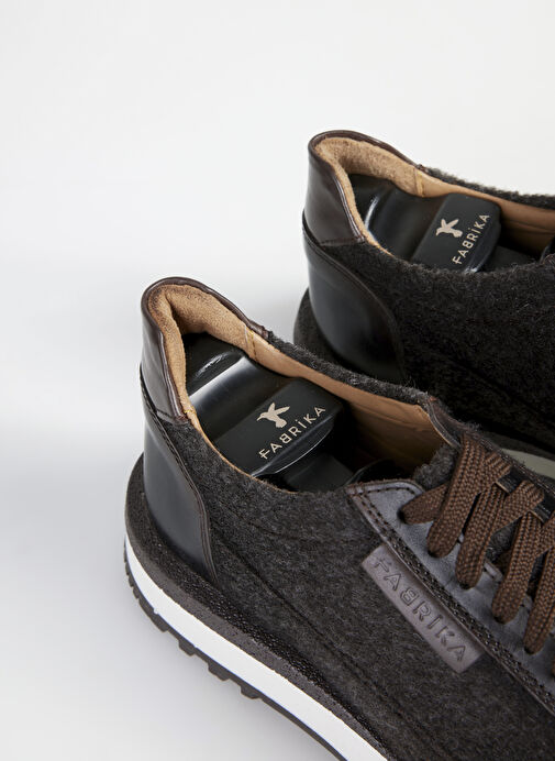 Fabrika Fabrika Belirsiz Kahverengi Erkek Deri - Kumaş Sneaker BENJI-AMYAS | Boyner Belirsiz - 8. görsel