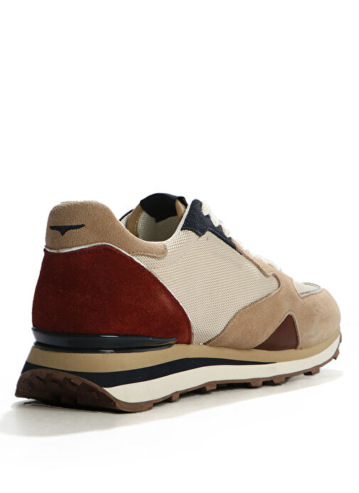 Bej - Çok Renkli Erkek Sneaker WEN 3163 LOW - Görsel 4