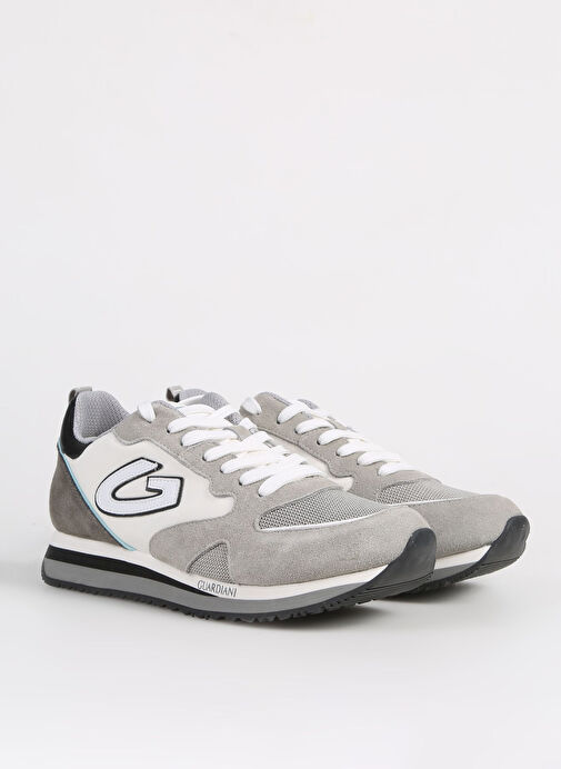Beyaz - Gri Erkek Sneaker WEN 0092 LOW - Görsel 3
