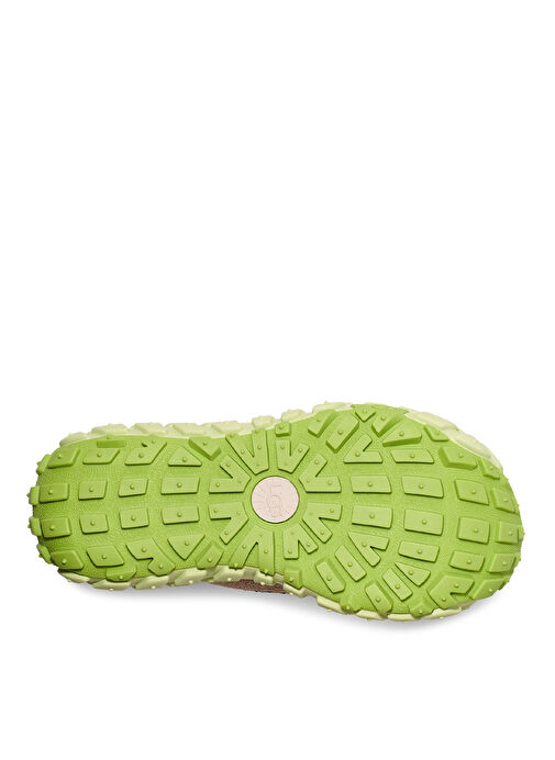 Ugg Bej-Yeşil Kadın Deri Terlik 1152680 - Görsel 7