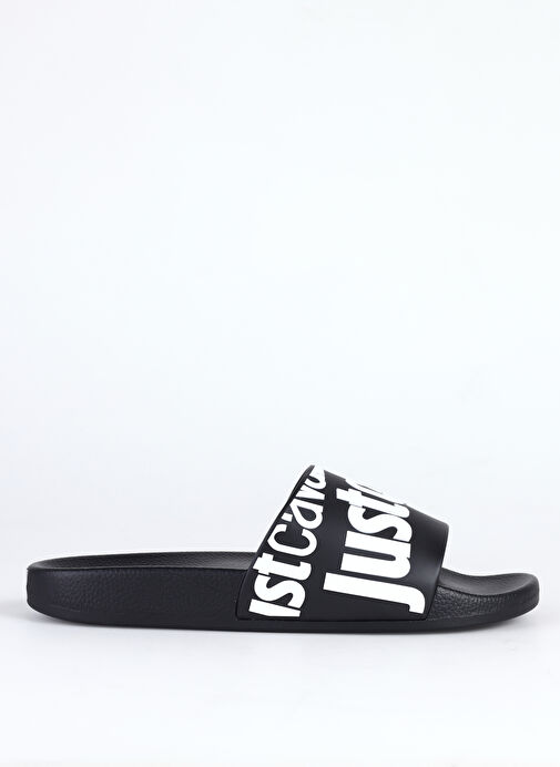 Just Cavalli Siyah-Beyaz Erkek Terlik FONDO POOL DIS. 1 - Görsel 2