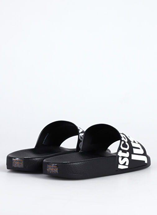 Just Cavalli Siyah-Beyaz Erkek Terlik FONDO POOL DIS. 1 - Görsel 4