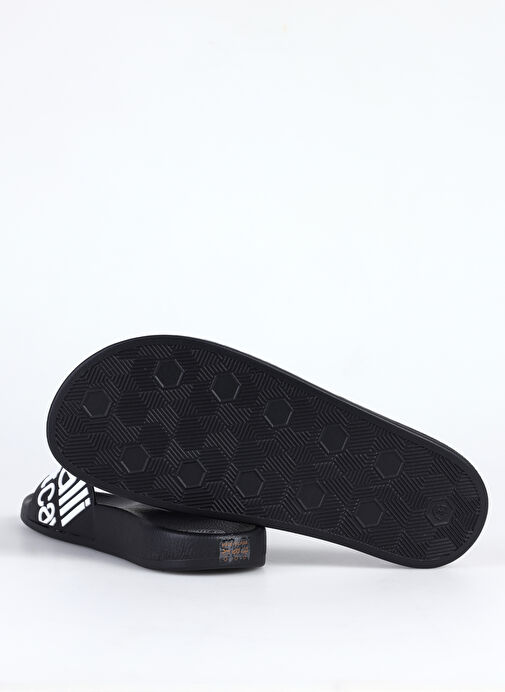 Just Cavalli Siyah-Beyaz Erkek Terlik FONDO POOL DIS. 1 - Görsel 5