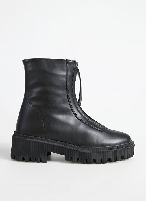 F By Fabrika Siyah Kadın Bot SARAH - Görsel 2