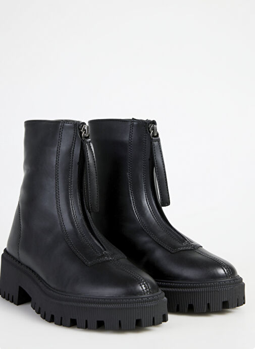 F By Fabrika Siyah Kadın Bot SARAH - Görsel 6