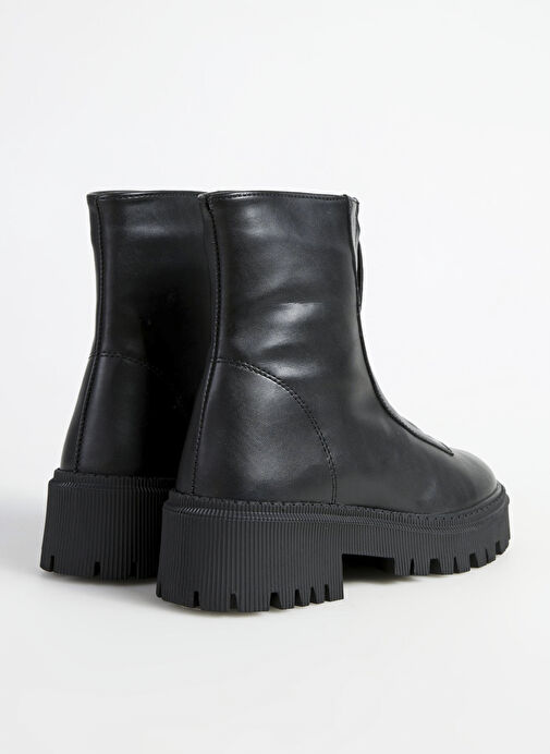 F By Fabrika Siyah Kadın Bot SARAH - Görsel 4