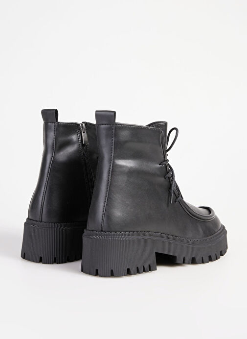 F By Fabrika Siyah Kadın Bot RENA - Görsel 5