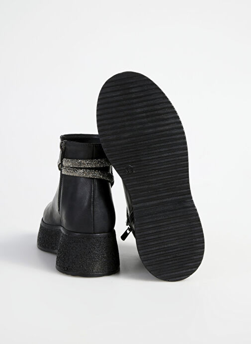 F By Fabrika Siyah Kadın Bot MILI - Görsel 6