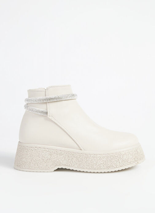 F By Fabrika Bej Kadın Bot MILI - Görsel 2