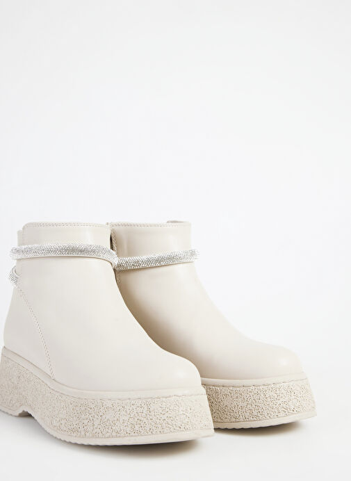 F By Fabrika Bej Kadın Bot MILI - Görsel 6