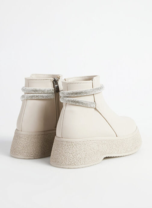 F By Fabrika Bej Kadın Bot MILI - Görsel 4