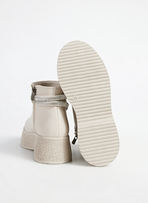 F By Fabrika Bej Kadın Bot MILI - Görsel 5