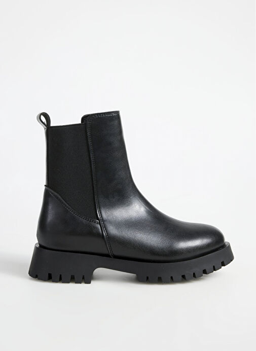 F By Fabrika Siyah Kadın Bot SOBEK - Görsel 2