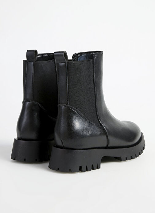 F By Fabrika Siyah Kadın Bot SOBEK - Görsel 4