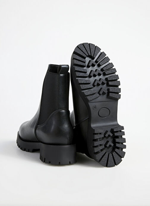 F By Fabrika Siyah Kadın Bot SOBEK - Görsel 5