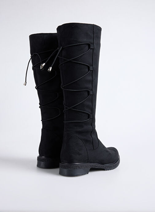 F By Fabrika Siyah Kadın Çizme EDDIE - Görsel 4