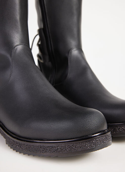 F By Fabrika Siyah Kadın Çizme HAILA - Görsel 4