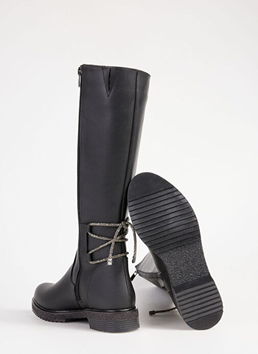 F By Fabrika Siyah Kadın Çizme HAILA - Görsel 6