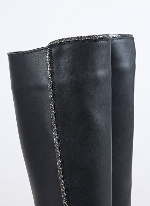 F By Fabrika Siyah Kadın Çizme CLARI - Görsel 6