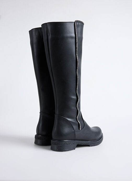 F By Fabrika Siyah Kadın Çizme CLARI - Görsel 4