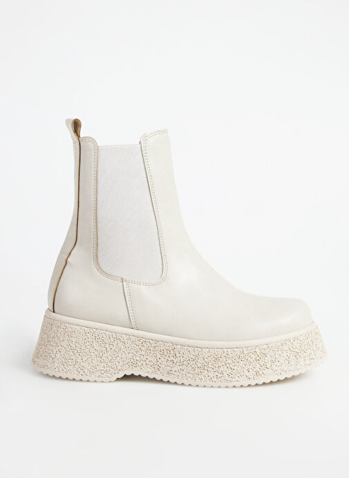 F By Fabrika Ekru Kadın Bot LALKA - Görsel 2