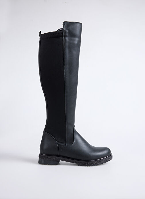 F By Fabrika Siyah Kadın Çizme MIKHA - Görsel 2