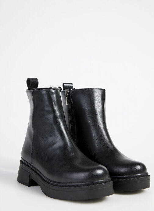 F By Fabrika Siyah Kadın Bot ENNE - Görsel 6