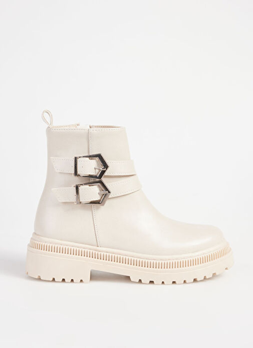 F By Fabrika Bej Kadın Bot HELEN - Görsel 2