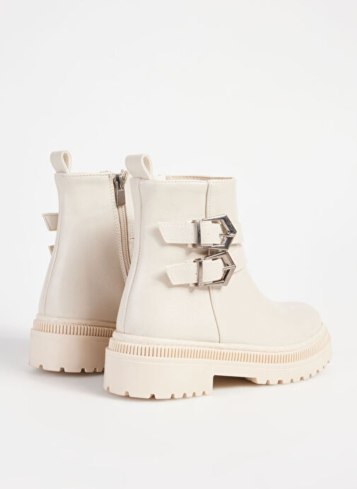 F By Fabrika Bej Kadın Bot HELEN - Görsel 5