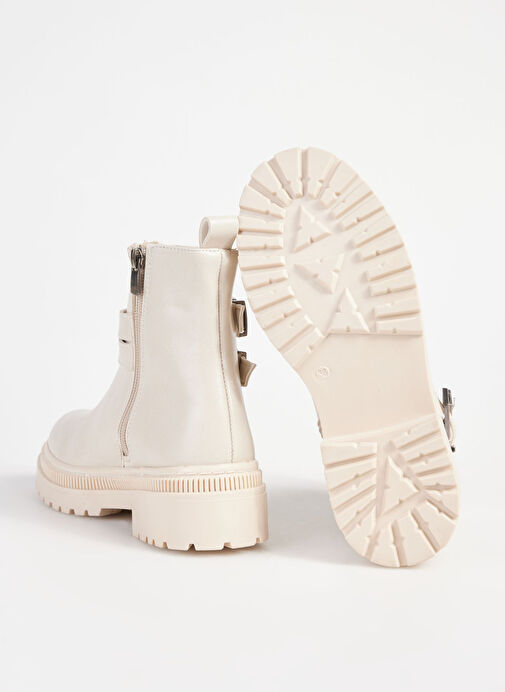 F By Fabrika Bej Kadın Bot HELEN - Görsel 6