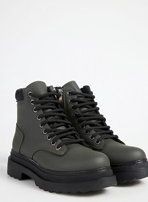 F By Fabrika Haki Kadın Bot FERU - Görsel 6