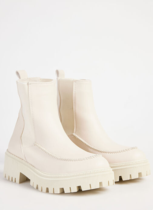 F By Fabrika Ekru Kadın Bot GRIM - Görsel 4
