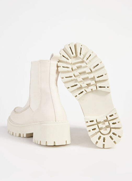 F By Fabrika Ekru Kadın Bot GRIM - Görsel 6